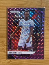 2024-25 Panini Prizm EPL - Luis Sinisterra #189 Purple Mosaic Prizm /249