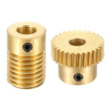 Worm Gear Set 0.5 Module 1:30 Reduction Rate(Gear-5mm Bore, Rod 6mm Bore)