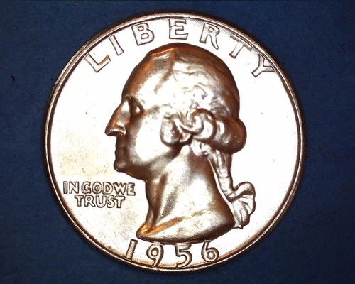 1956-D Washington Quarter  CH/BU COND. **1028-5