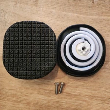 NEW Z-Coil Small Slip Resistant Spring Heel Replacements Black White Workwear