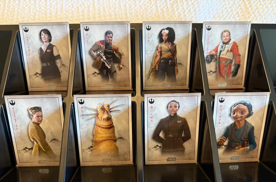 2025 Topps Star Wars Meiyo ✨ Completo ✨ Juego Base 100 Cartas Foto 3 de 4