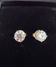 Lab created Diamond  Earrings
