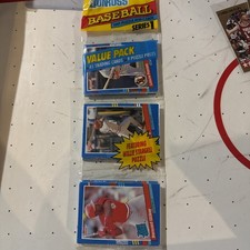 1991 Puzzle & Cards Series 1 Donruss BASEBALL Rac Pac   45 Cards SEALED 