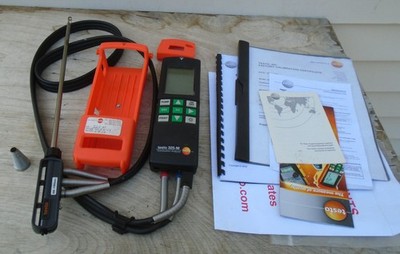 Testo 325-M Combustion Analyzer W/ Probe & Case - | eBay