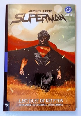 2026 Absolute Superman Vol 1 Last Dust of Krypton HC DC All In