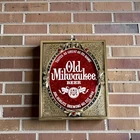 Vintage 70’s Old Milwaukee Beer Advertising Sign Pub Bar Mancave