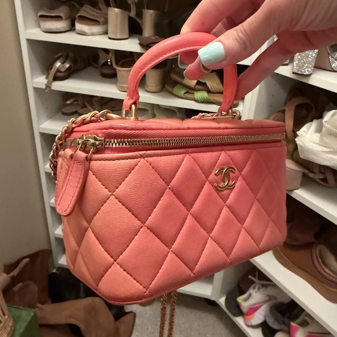CHANEL Pink Box Bags & Handbags for Women for sale | eBay