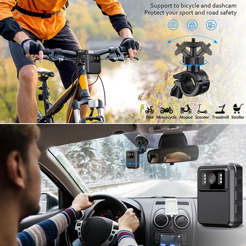 WIFI 4K Mini Camera Camcorder Body Police Cam with Audio Video DVR IR Night Cam* - Picture 12 of 27