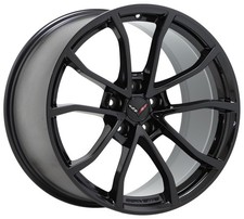 New 19x10 Corvette C7 Grandsport Machined Silver Wheel Rim Factory Oem 5542