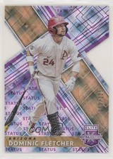 2019 Panini Elite Extra Edition Status Purple Die-Cut /125 Dominic Fletcher 7ti