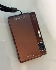 Sony Cybershot DSC- T77 10Mp F3.5 F4.6 4K 10.1MP Digital Camera 4x Optical Zoom