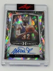 2025 Leaf Sports Heroes Magic Johnson Auto 27/35 Cracked Ice SP Lakers HOF
