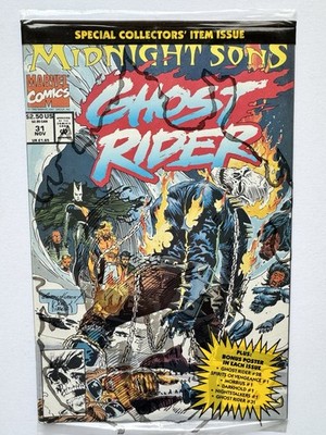 Ghost Rider #31 1st Full Midnight Sons Sealed POLY-BAGGED   Marvel Comics 1992