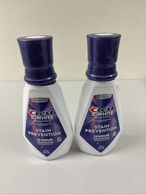 Crest 3D White Brilliance Mouthwash 16 Fl Oz Lot Of 2 B94