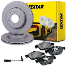 TEXTAR BREMSSCHEIBEN 300mm + BELÄGE HINTEN für MERCEDES S-KLASSE W220 C215 Coupe