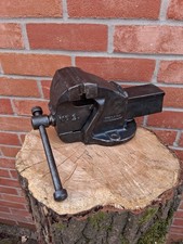 Record No2 Engineers Bench Vice With Patent Numbers 3.5" Jaws Made In England