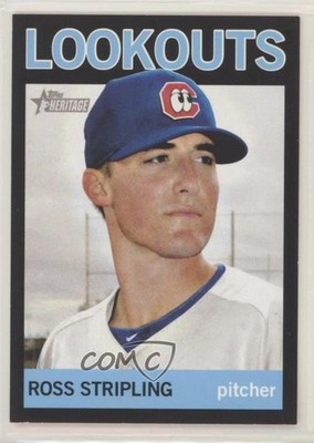 2013 Topps Heritage Minor League Edition Black 87/96 Ross Stripling #141 1b3