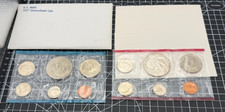 1977 P & D Uncirculated BU Coin Set w/ Eisenhower Dollar Coins in OGP Envelope