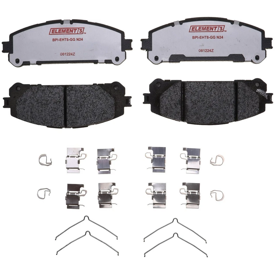 Juego de 1 pastillas de freno de disco RAYBESTOS delanteras cerámicas para Lexus Toyota Foto 2 de 2