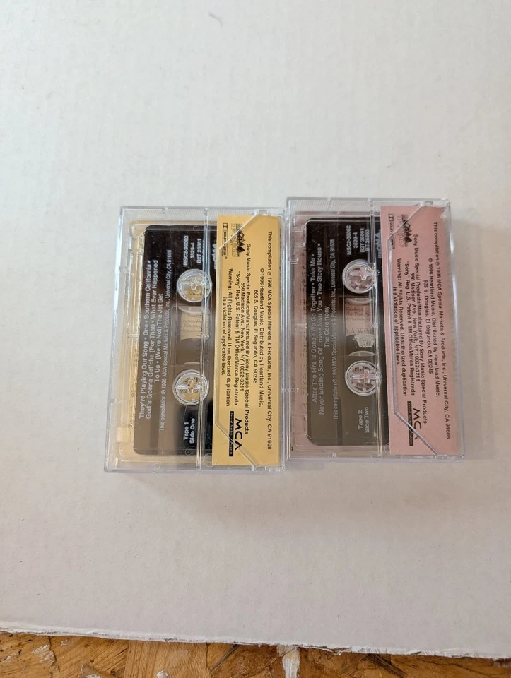 George Jones & Tammy Wynette The Best Of Cassette 1996 MCA Foto 3 de 3