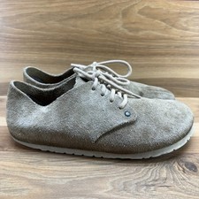 Zoccoli Birkenstock Maine donna 9 N EU 40 beige scamosciati stringati