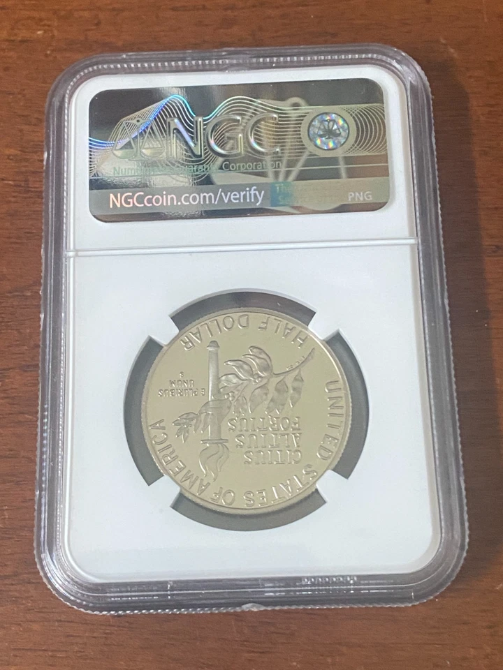 1992-S Olympics Half Dollar NGC PF 69 Ultra Cameo Commemorative - Image 2 of 2