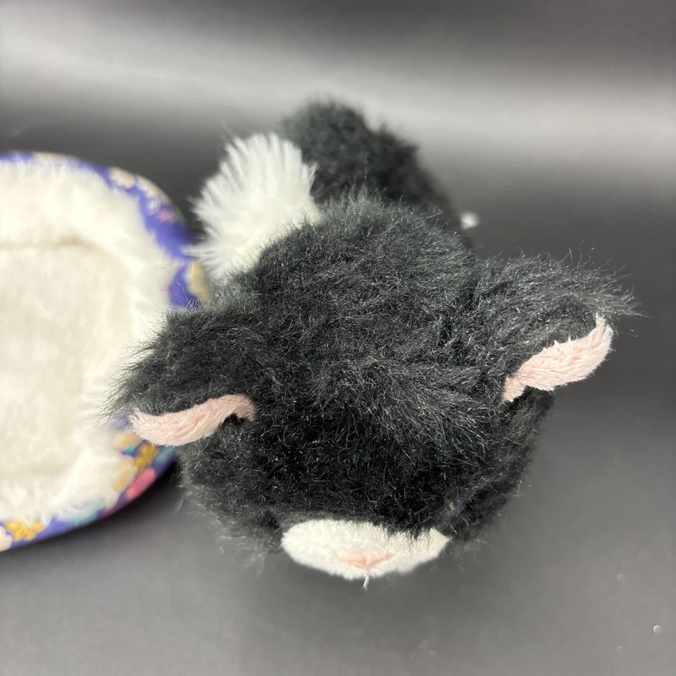 American Girl Negro Blanco Posable Regaliz Esmoquin Gato Muñeca Mascota Animal Cama Foto 2 de 4