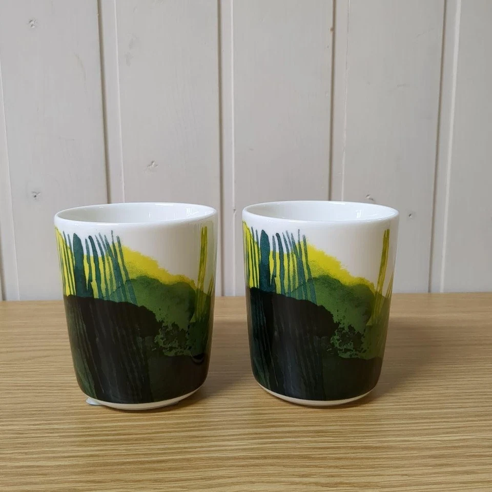 Juego de pares de tazas Marimekko Saapaivakirja Maija Metsola Foto 2 de 4