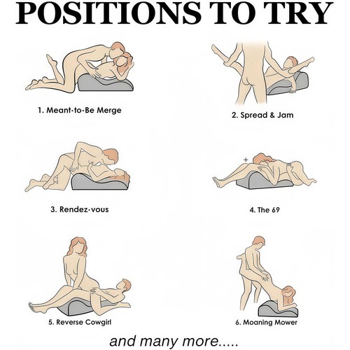 Toughage Sex Kissen Kissen Keil Liebe Positionshilfe Rampe Möbel - Bild 4 von 17