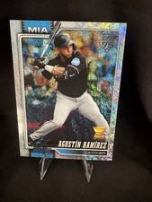 Topps 2026 Series 1 Foil Rookie Agustin Ramirez #287 Miami Marlins
