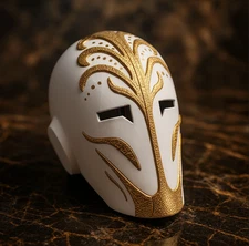 Life-Size Jedi Temple Guard Mask Replica - Star Wars Cosplay Helmet