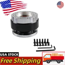Universal Car Steering Wheel Quick Release HUB Adapter Snap Off Boss Kit