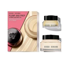 Bobbi Brown Plump Prep Vitamin Enriched Set, Face Base 50mL Eye Base 15ml