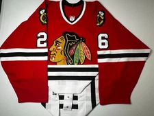 Chicago Blackhawks Steve Sullivan Koho  Sz 52 Authentic Hockey Jersey Center Ice