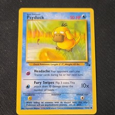 Pokémon TCG Psyduck 53/62 Fossil Common Regular English 50 HP Himeno 1999 on eBay