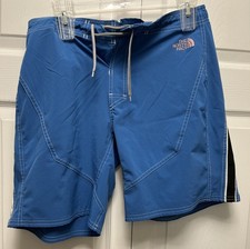 The North Face Apex Board Shorts Boys XL Blue Board Shorts Surf Beach