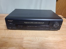 Sharp VC-H800U VHS 4-Head H-iFi Stereo VCR Tested 