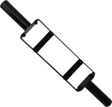 Olympic Tricep Bar Home Gym Weightlifting for Strength Training with black