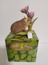 Country Artists Hedgehog Plant Marker Outdoor Figure  New Boxed 