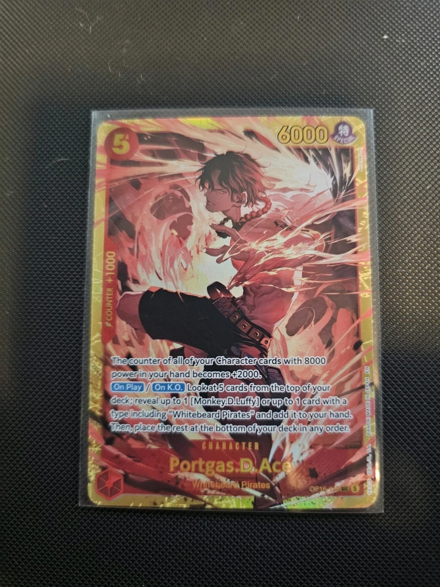 Portgas.D.Ace OP16-118 The Time of Battle for sale | eBay