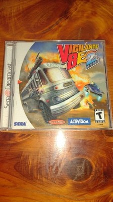 Sega Dreamcast Vigilante 8: 2nd Offense video game Looks Good Untested Read