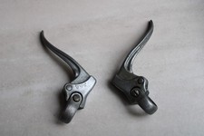 poignées CLB aluminium 1950's (vélo ancien peugeot simplex)