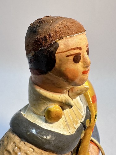 Estremoz 6” Figurine Alenteio Portugal Signed Y.M. Incomplete - Picture 11 of 16