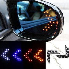 2 Auto Car Side Rear View Mirror 14 Smd Led Lamp Turn Signal Lights Accessories
