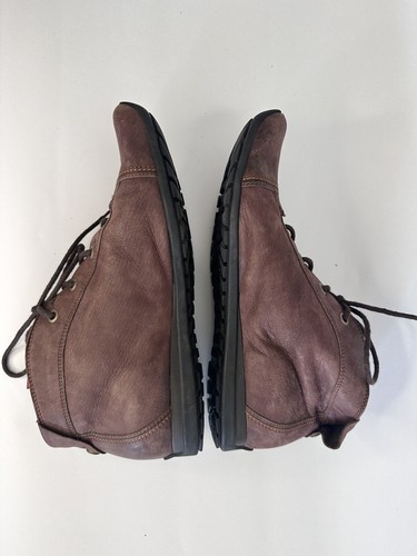 Think! Ankle Boots Made In Italy Burgundy Brown Steampunk Eur 37 6 AU - Picture 6 of 7