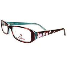 Hello Kitty 252 Demi Brown 1 51-18-130 Girls Children New Optical Eyeglasses