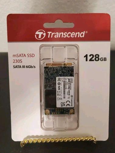 Transcend mSATA SSD 23OS 128GB SATA lll 6Gb/s Solid State Drive New Sealed