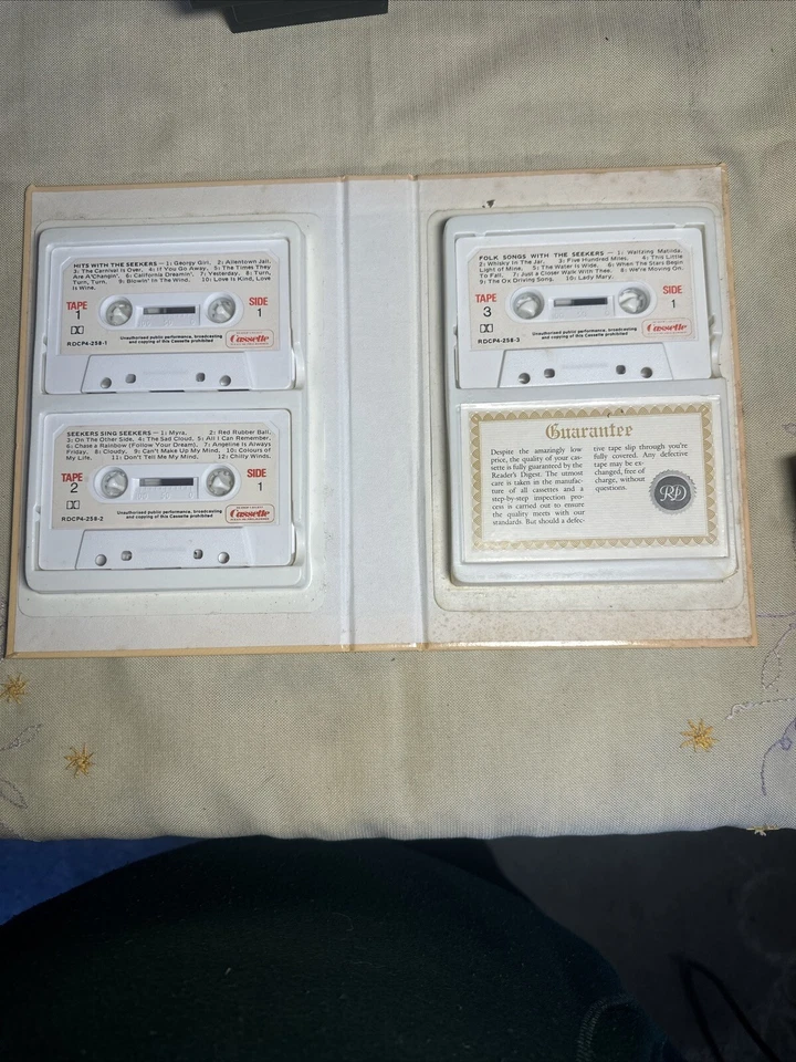 X7 Vintage Audio cassettes Seekers & Bachelor’s The Shadow Plus More - Image 4 of 4