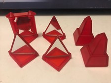 RED LASER KHET REPLACEMENT GAME PARTS 6 PLAYING PIECES