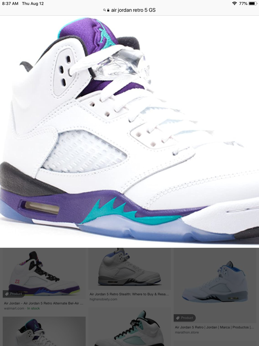 AirJordan 5 Retro GS | eBay